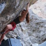 Jade 8B+ par Brooke Raboutou, la jeune américaine de 19 ans seulement !