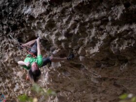 Un premier 8c à 64 ans pour cette homme !