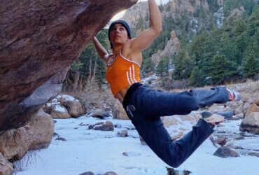 Girl Power ! Brooke Raboutou et Natalia Grossman enchainent « Prospector » 8A