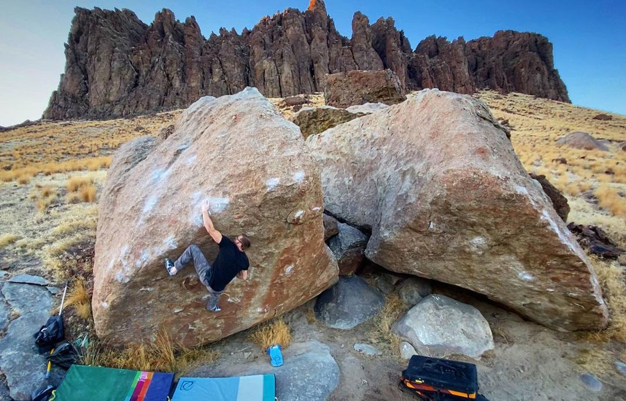 Matt Fultz libère « Polaris », un 8C bloc dans l’Idaho aux Etats Unis !