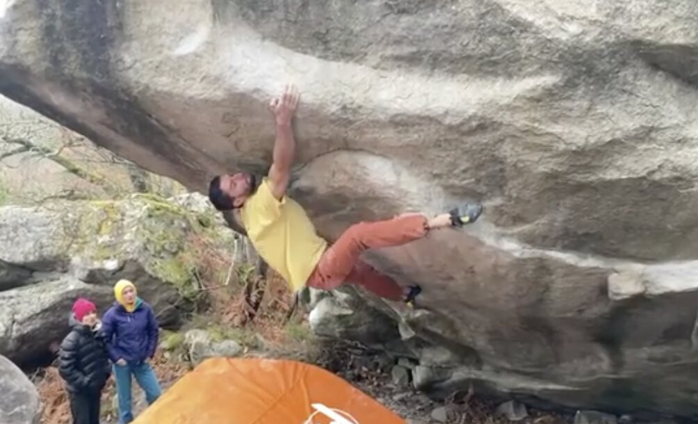 The Big Island, 8C bloc pour Nathan Michel à Fontainebleau !