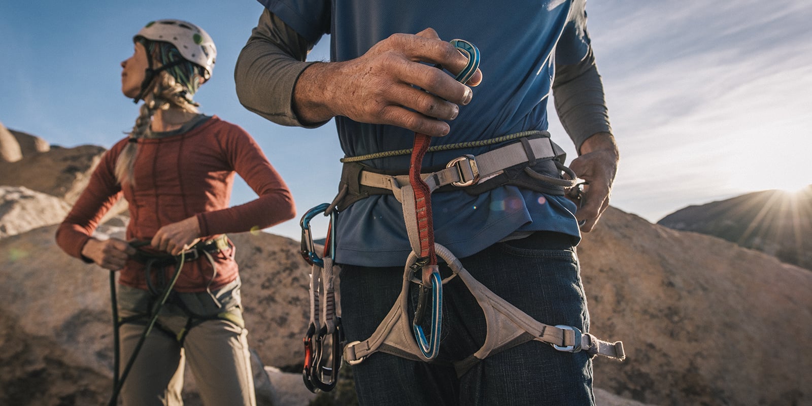 Baudrier d’escalade et d’alpinisme