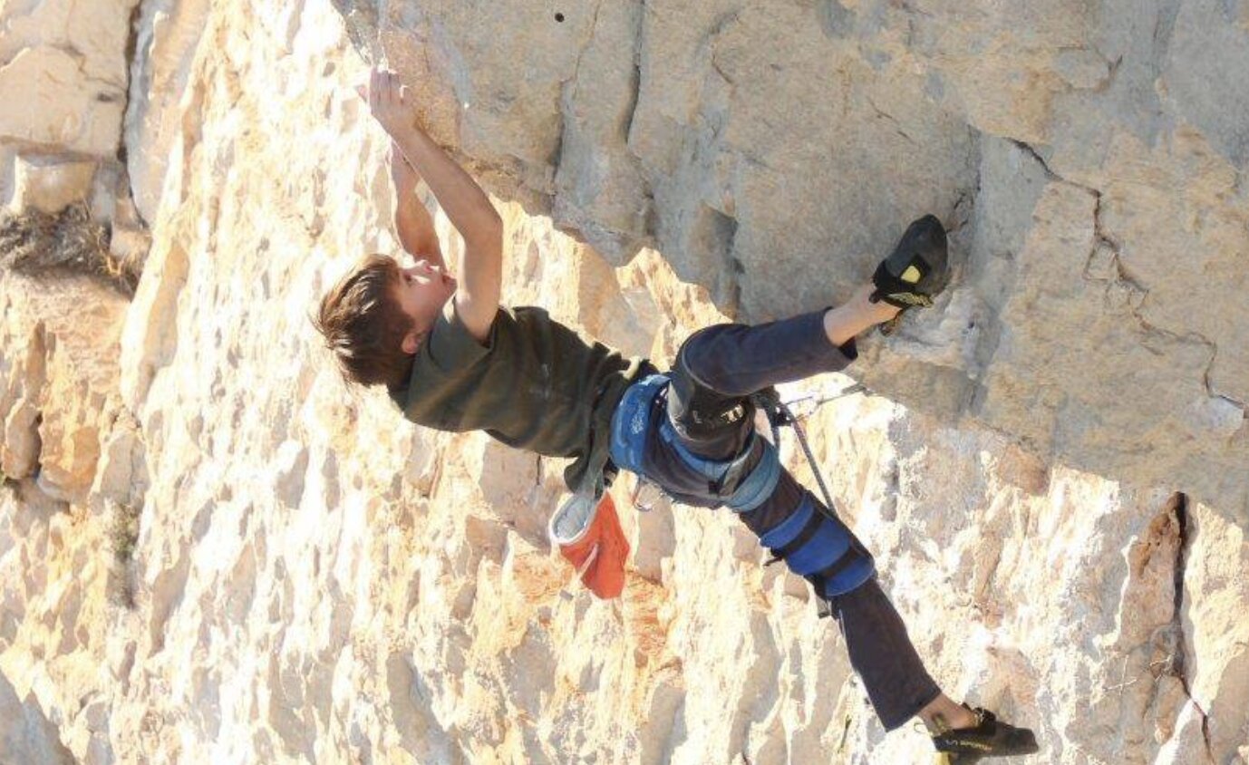 Le jeune Montpelliérain Théo Blass, 11 ans, enchaine son deuxième 8c à Claret