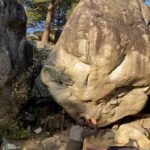 La réunionnaise Oriane Bertone enchaine « Super Tanker », 8B+ à Bleau !