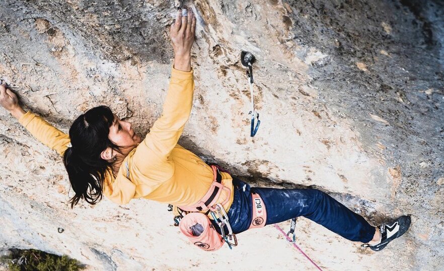 Katherine Choong, la suissesse s’adjuge une belle croix à Saint Léger du Ventoux !