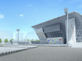 Parc de sports urbains d’Aomi – Lieu des épreuves de l’escalade aux JO