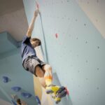 L’équipe de France d’escalade lors d’un stage… Intense