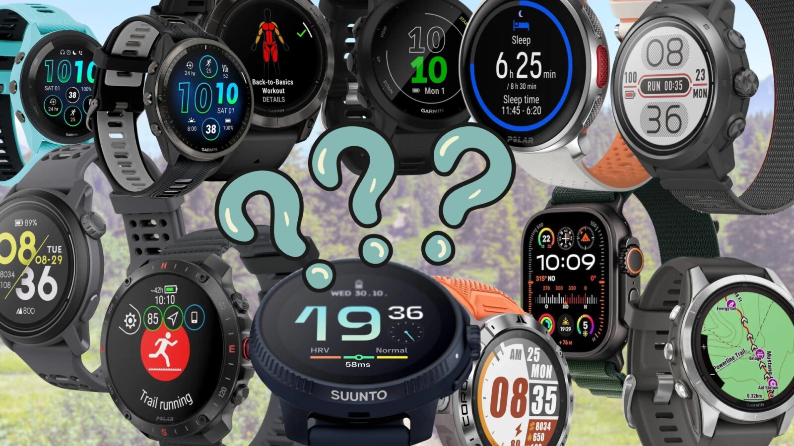 Comparatif : Les Meilleures Montres GPS de Running en 2024 / 2025
