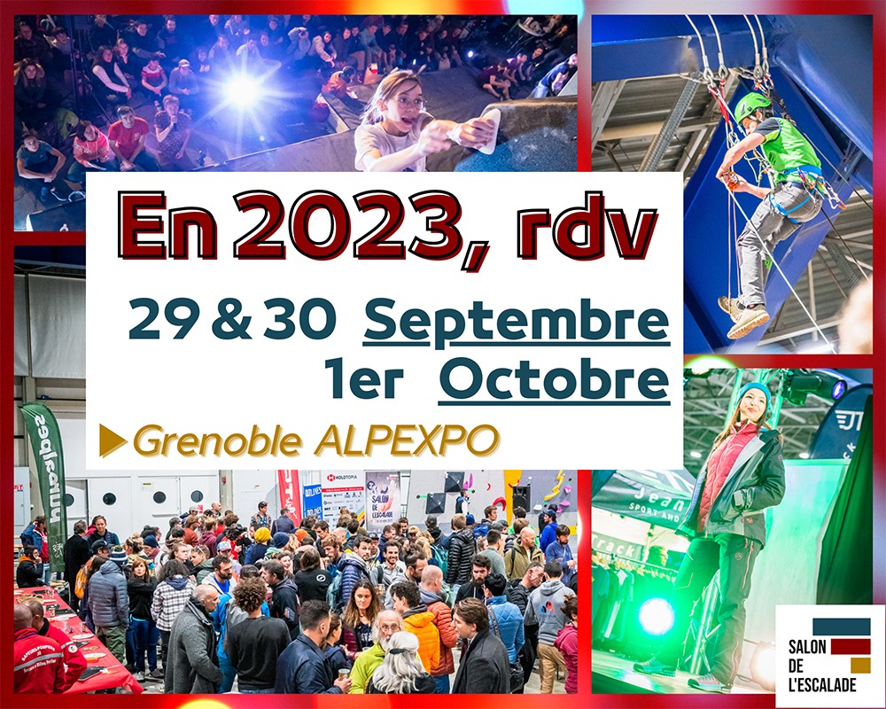 Salon de l’Escalade 4ème édition annoncée !
