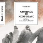 Livre – Naufrage au Mont-Blanc